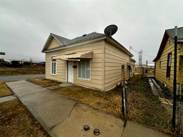 view of bungalow-style house