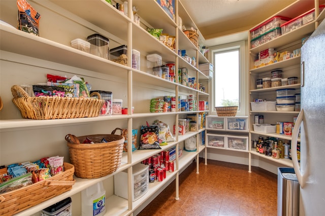 view of pantry