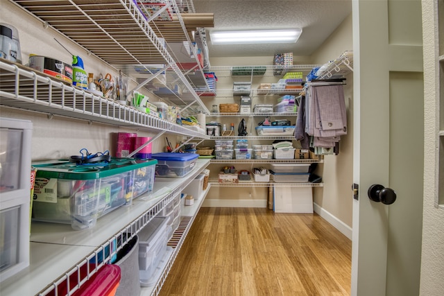 view of pantry