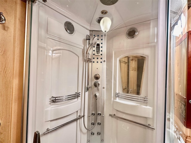 room details featuring walk in shower