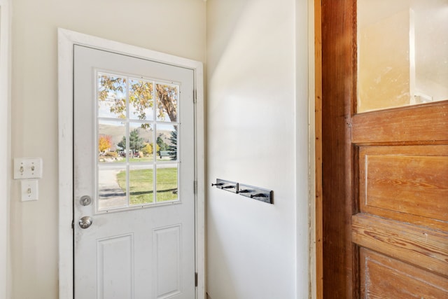 entryway featuring plenty of natural light