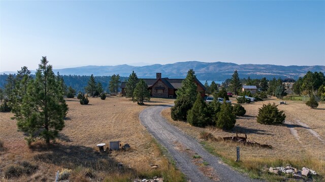4025 Sunset Ridge Dr, Helena, MT 59602 - property view of mountains