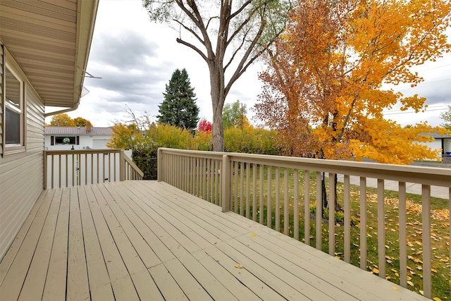 view of deck