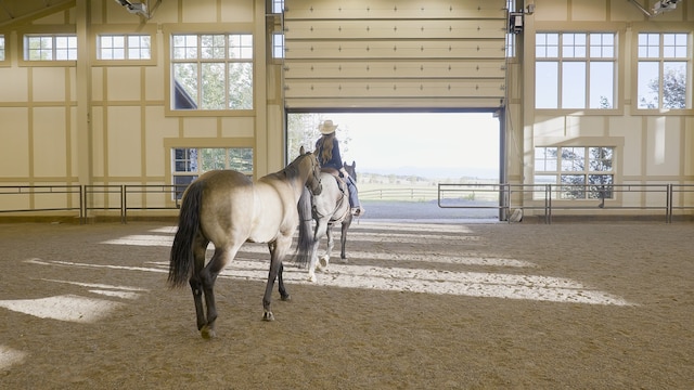 view of stable