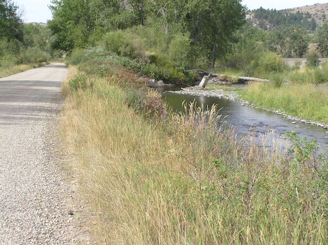 view of road