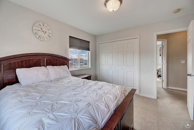 890 Antares Rd, Helena, MT 59602 - bedroom featuring light carpet and a closet