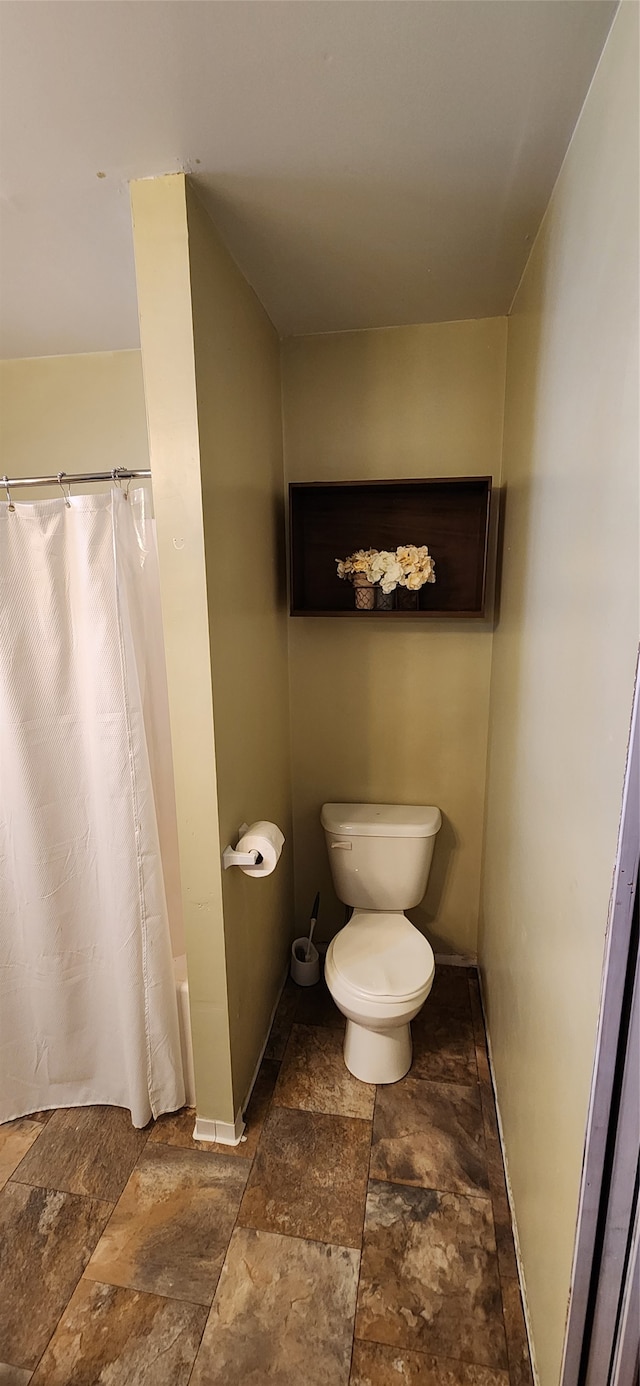 bathroom with toilet