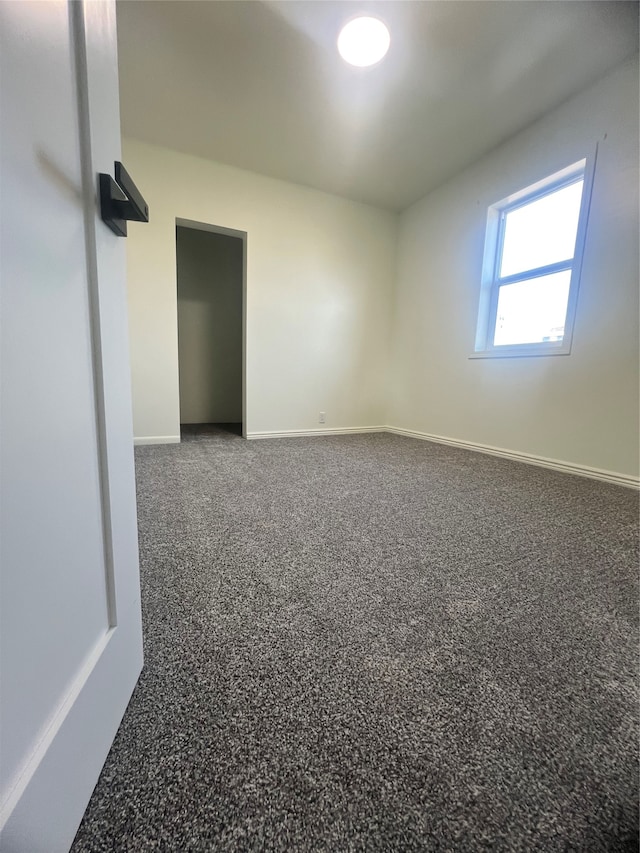 interior space featuring lofted ceiling