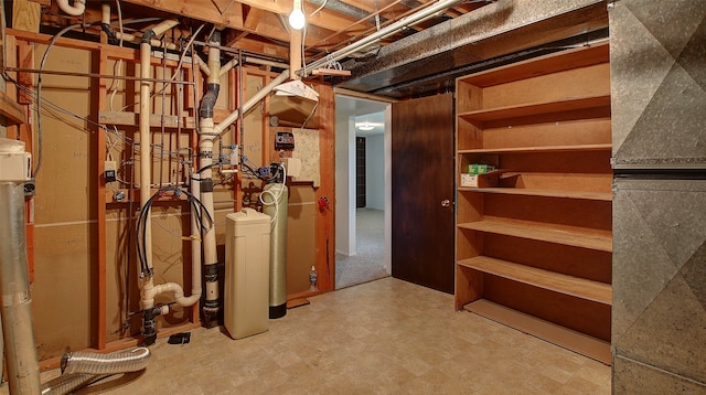 view of utility room