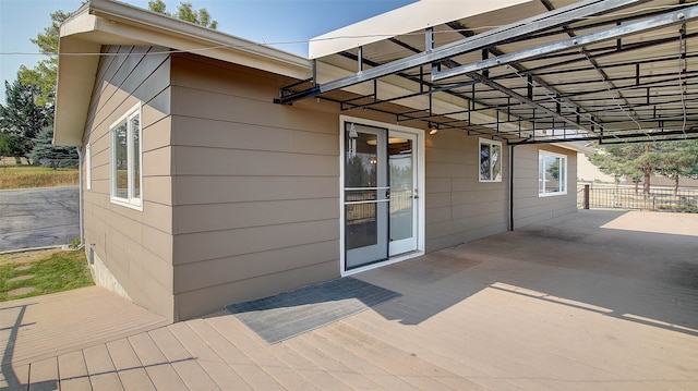 view of patio / terrace