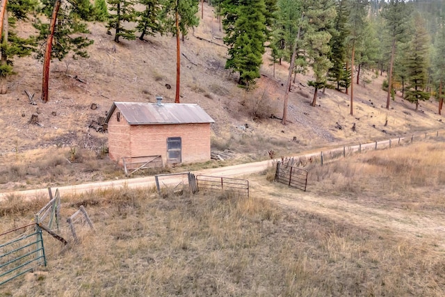 20622 US Highway 10 E, Clinton, MT 59825 - view of yard featuring a view of rural / pastoral area, an outbuilding, and a barn