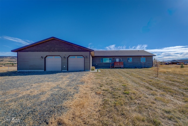 view of ranch-style house