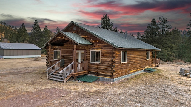 view of cabin