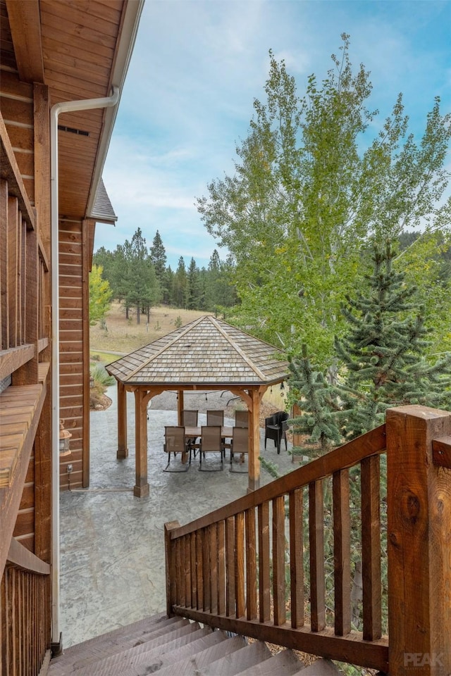 214 Solomon Mountain Rd, Clancy, MT 59634 - wooden terrace with a gazebo, grilling area, and a patio area