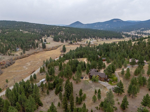 214 Solomon Mountain Rd, Clancy, MT 59634 - aerial overview of property's location with mountains