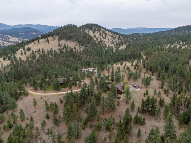 214 Solomon Mountain Rd, Clancy, MT 59634 - view of mountain backdrop featuring a heavily wooded area