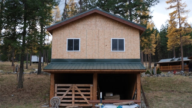 view of property exterior