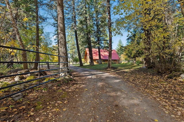 view of street