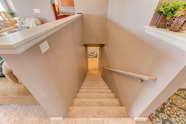 4349 Stoney Rd, Helena, MT 59602 - stairs featuring carpet