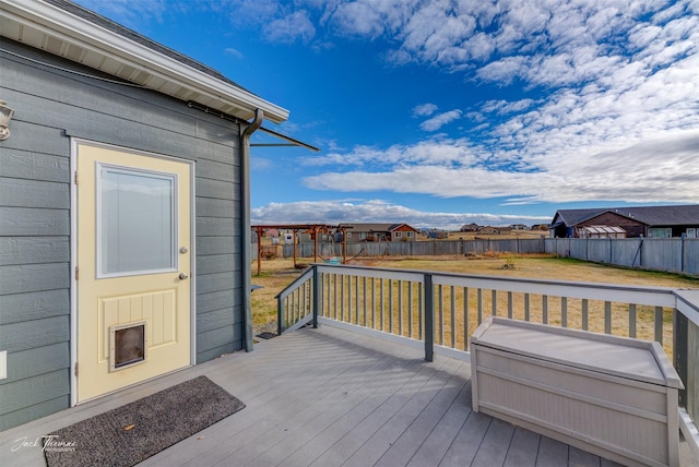 4349 Stoney Rd, Helena, MT 59602 - view of wooden deck