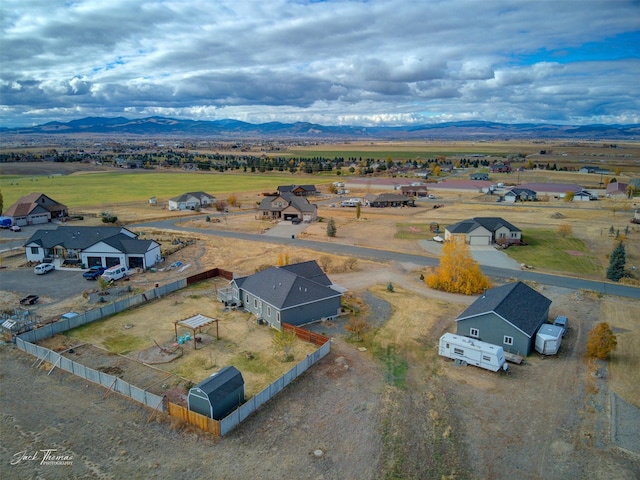 4349 Stoney Rd, Helena, MT 59602 - drone / aerial view of a mountainous background