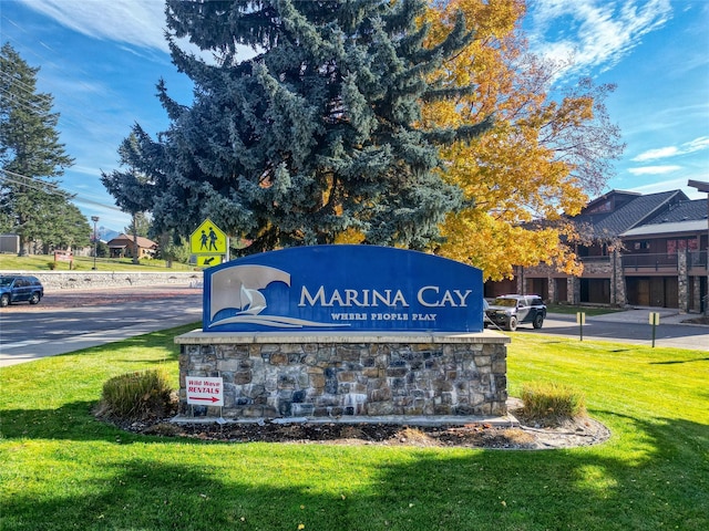 180 Vista Ln Unit 137, Bigfork, MT 59911 - community / neighborhood sign with a lawn