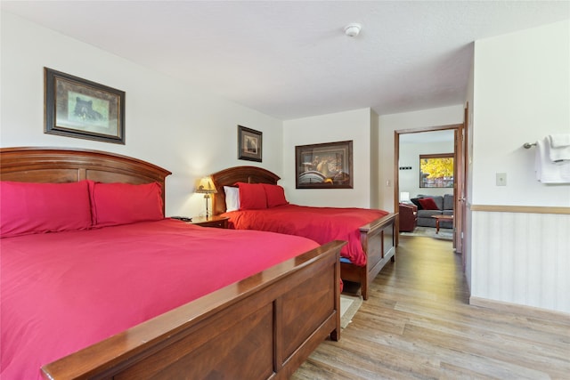 180 Vista Ln Unit 137, Bigfork, MT 59911 - bedroom with light wood-type flooring