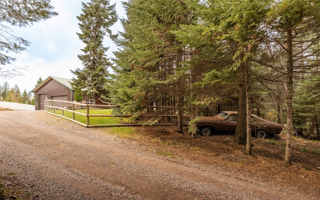 view of street