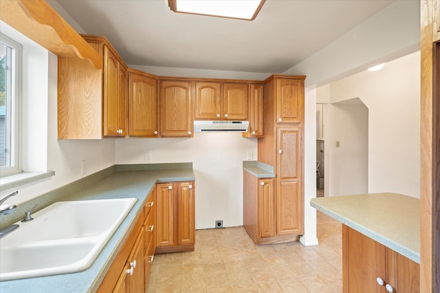 kitchen with sink