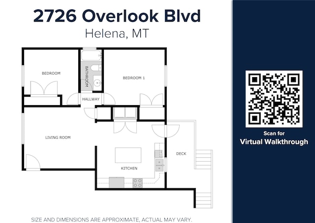 2726 Overlook Blvd, Helena, MT 59601 - view of room layout