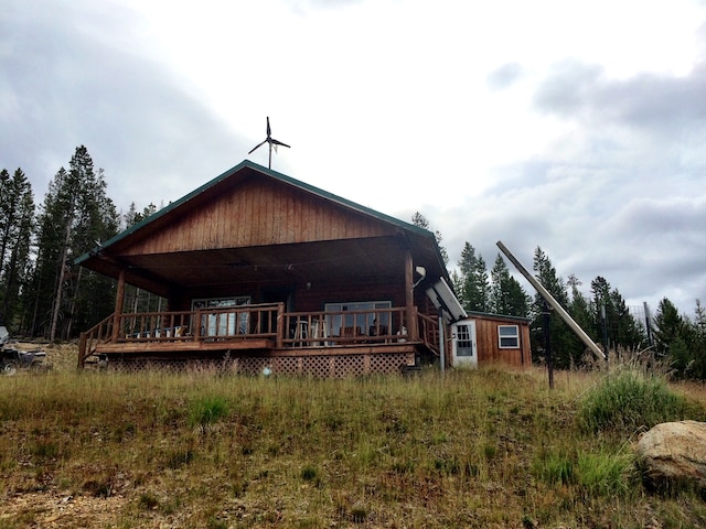 view of back of house