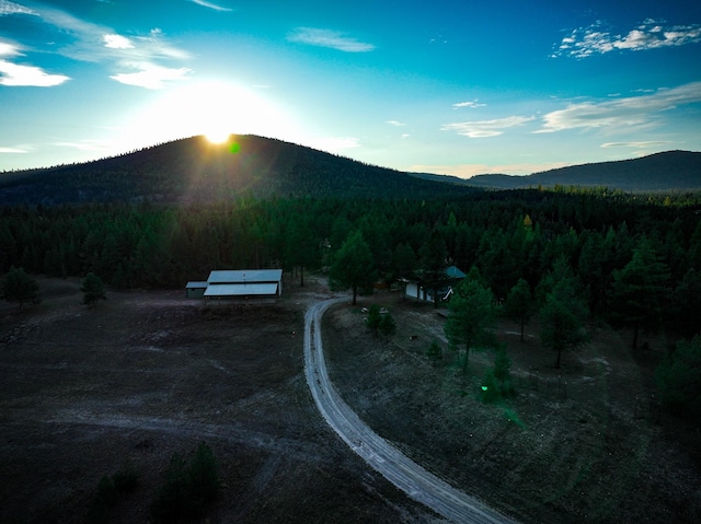 9330 US Highway 2 W, Marion, MT 59925 - mountain view with a forest