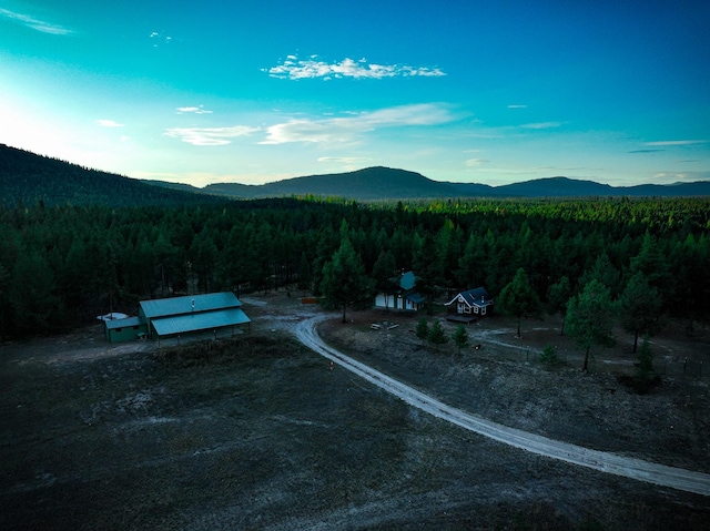 9330 US Highway 2 W, Marion, MT 59925 - mountain view with a forest
