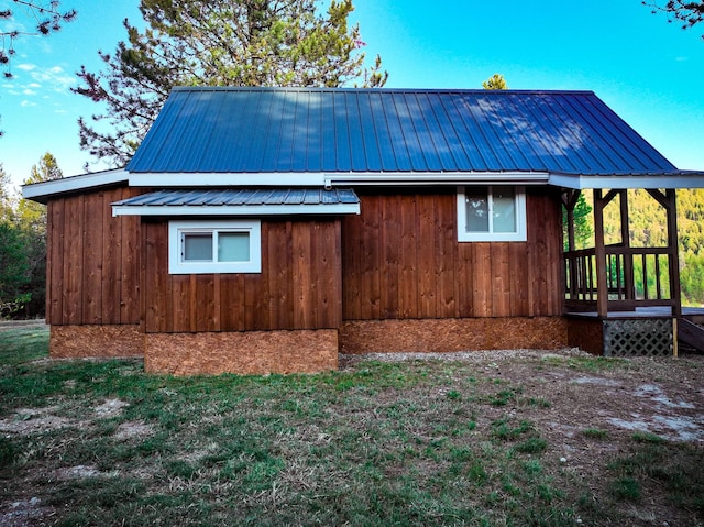 9330 US Highway 2 W, Marion, MT 59925 - view of side of property with metal roof