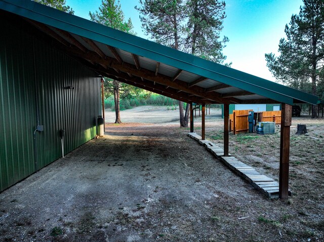 9330 US Highway 2 W, Marion, MT 59925 - view of car parking with an attached carport
