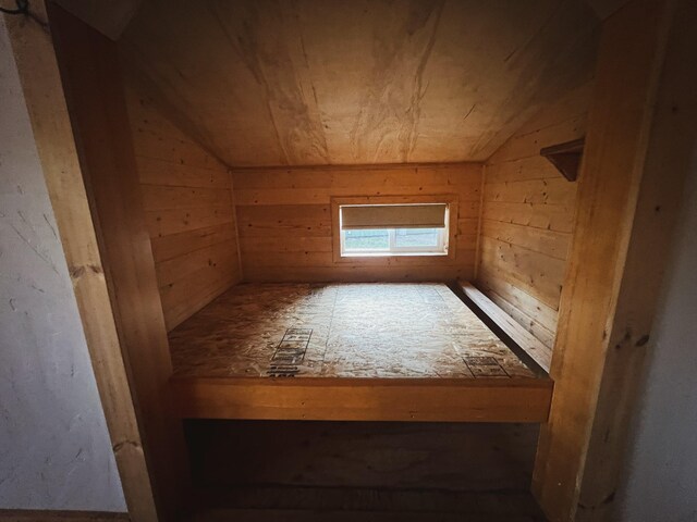 9330 US Highway 2 W, Marion, MT 59925 - bonus room with a sauna, vaulted ceiling, and wooden walls