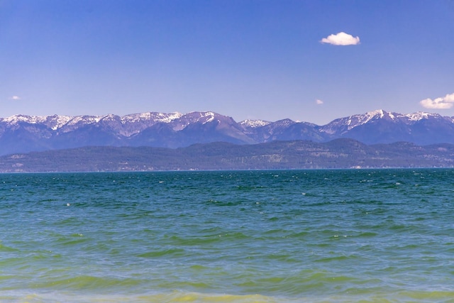381 Lakeside Blvd, Lakeside, MT 59922 - water view with a mountain backdrop