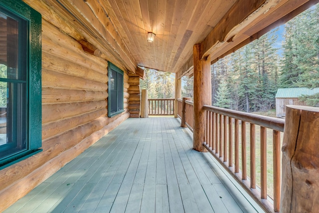 1750 Hill Meadows Rd, Whitefish, MT 59937 - view of porch