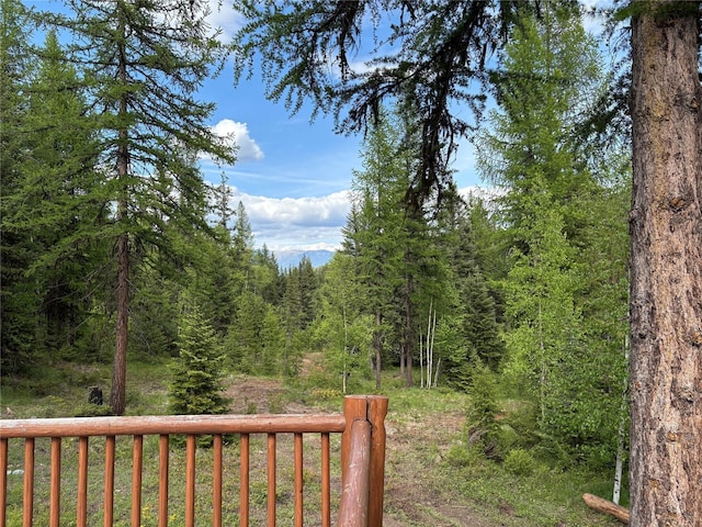 1750 Hill Meadows Rd, Whitefish, MT 59937 - water view featuring a heavily wooded area