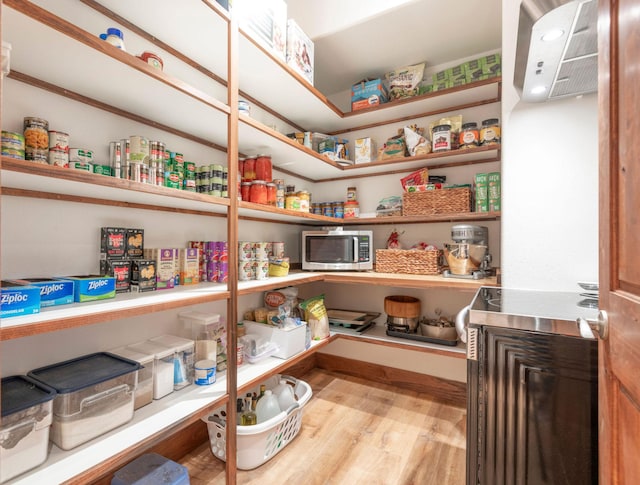 view of pantry