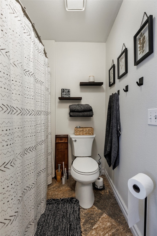 bathroom with toilet