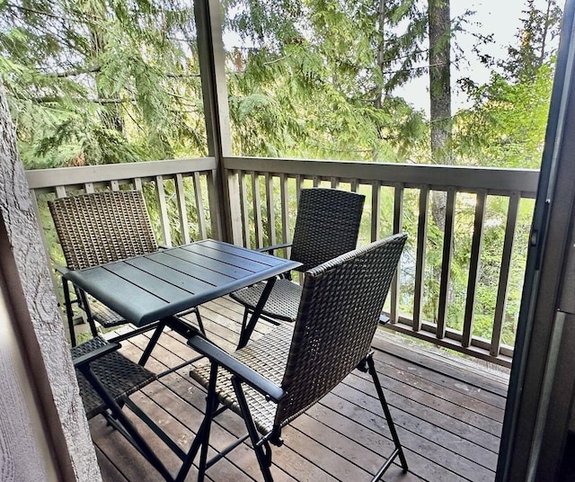 45 Alder Way Unit 3C, Whitefish, MT 59937 - view of deck