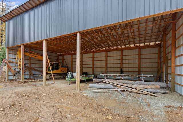 2197 W Tower Rd, Saltese, MT 59867 - misc room featuring metal wall