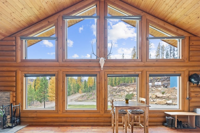 2197 W Tower Rd, Saltese, MT 59867 - interior space with plenty of natural light and lofted ceiling