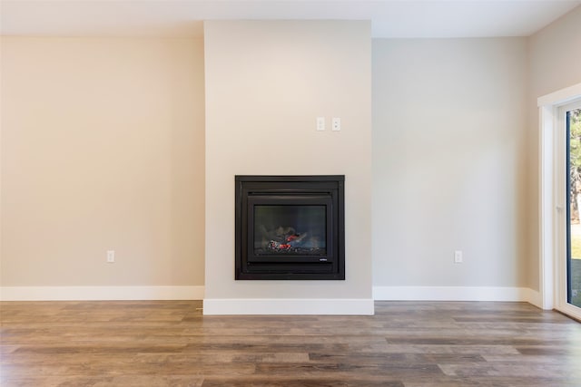 room details with wood-type flooring