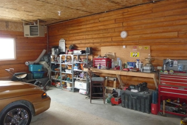 view of storage room