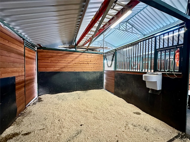 view of stable