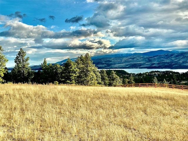 view of mountain feature