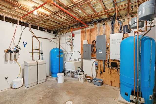451 1st Rd NE, Fairfield, MT 59436 - utility room with electric panel