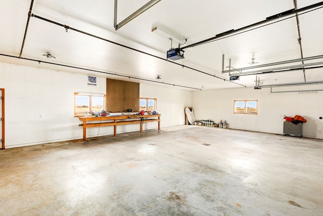451 1st Rd NE, Fairfield, MT 59436 - garage with a garage door opener